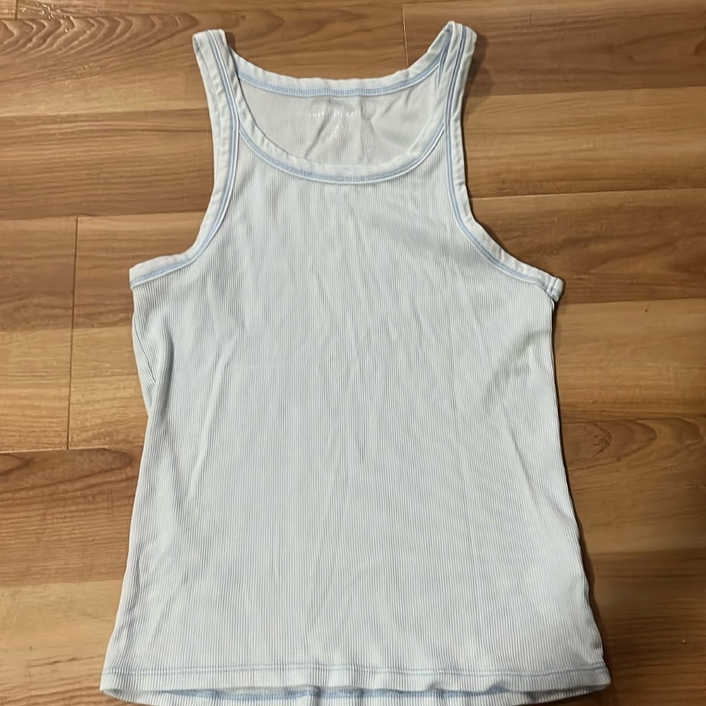 💛Light Blue Tank AE